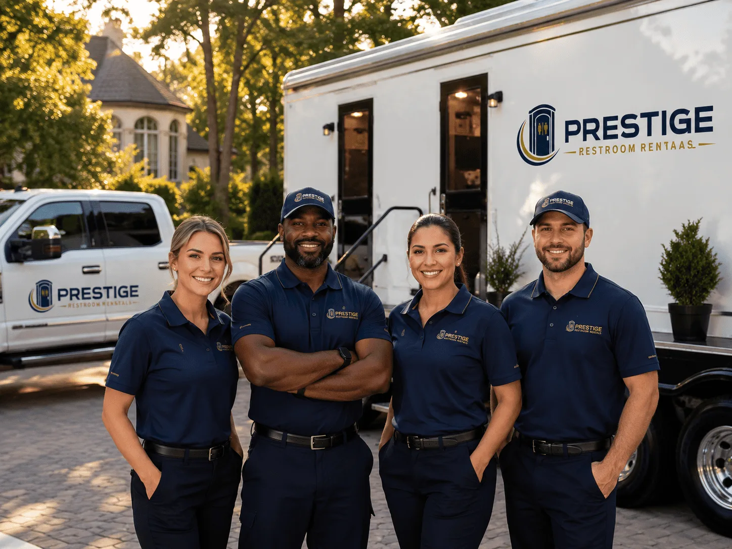 Trusted Luxury Portable Restrooms company in Onslow, IA